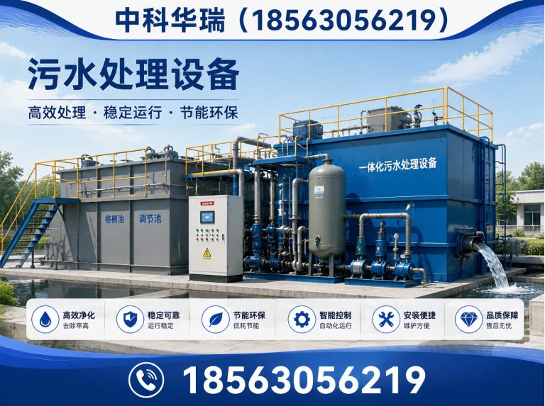 高密市一体化污水处理设备展示图